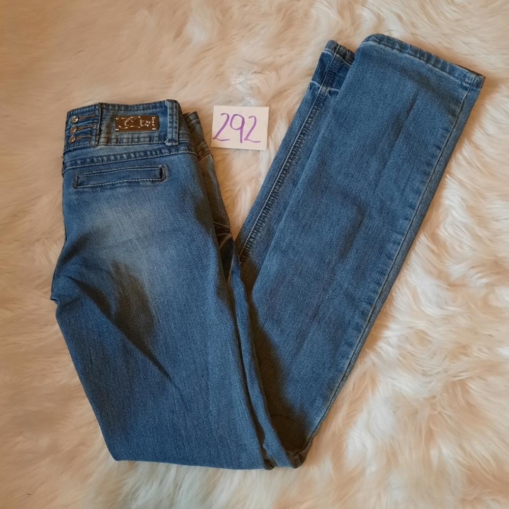 C' est TOI Jeans with Crystal Jewels - Picture 9 of 15